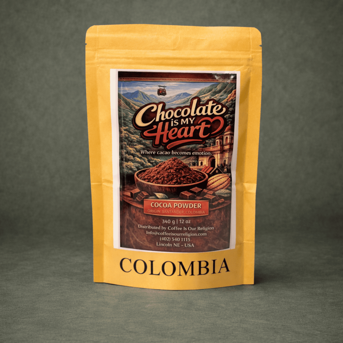 Chocolate Ceremonial sin azúcar |  340 g (12 oz )
